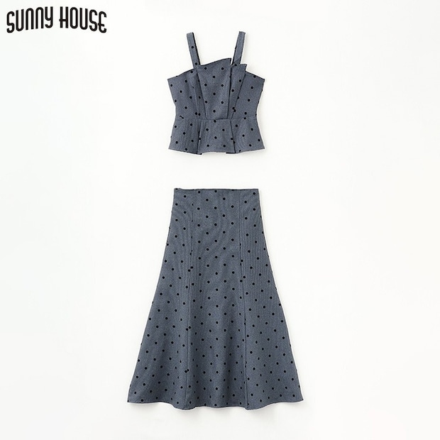 しまむらのビスチェ＆スカート（SUNNY HOUSE）