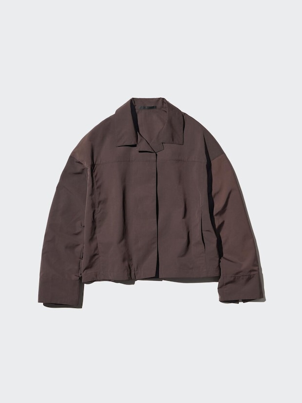 2026ユニクロ新作女性おすすめオープンカラーショートジャケット