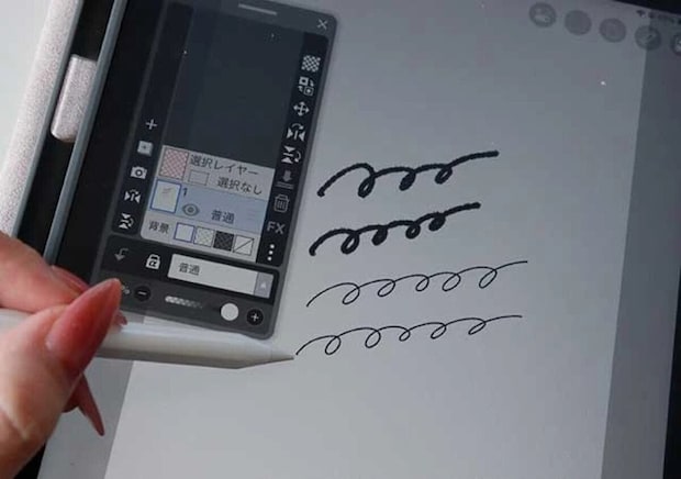 ダイソー 静電容量式充電タッチペン for iPad 書き心地 ダイソー 静電容量式充電タッチペン for iPad 書き心地