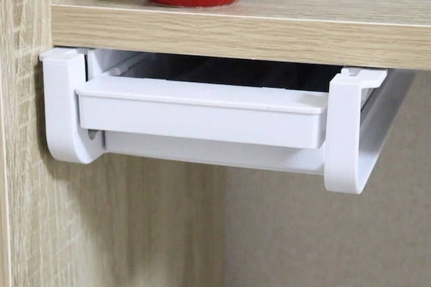 ダイソー 取り付け式引き出しケース 設置例 ダイソー 取り付け式引き出しケース 設置例