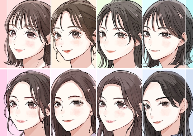 自分の顔タイプを知れば初心者でも似合うメイクができる！8つの顔タイプ別♡垢抜けアイメイク