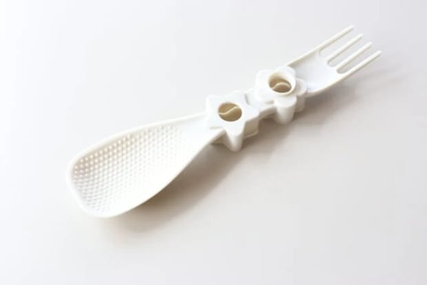 ダイソーのお弁当仕上げスプーンのビジュアル