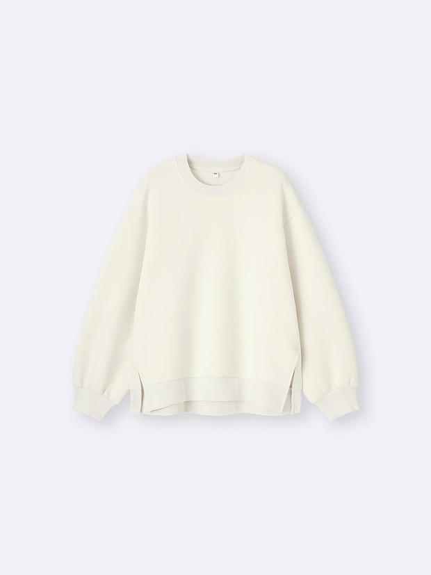 GUのパフスウェットオーバーサイズプルオーバー