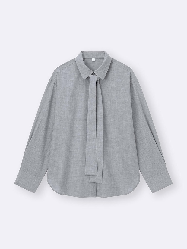 GUのボウタイシャツ