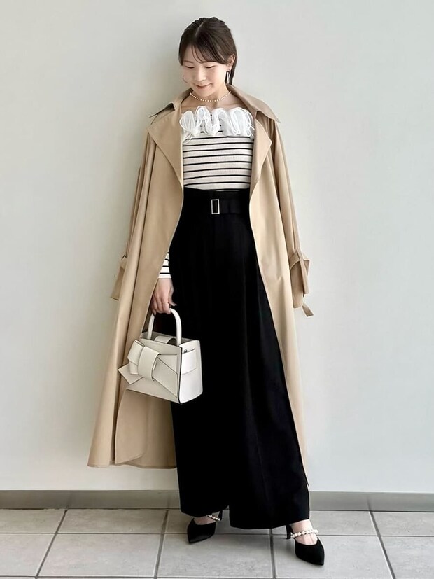 トレンチコートコーデ3