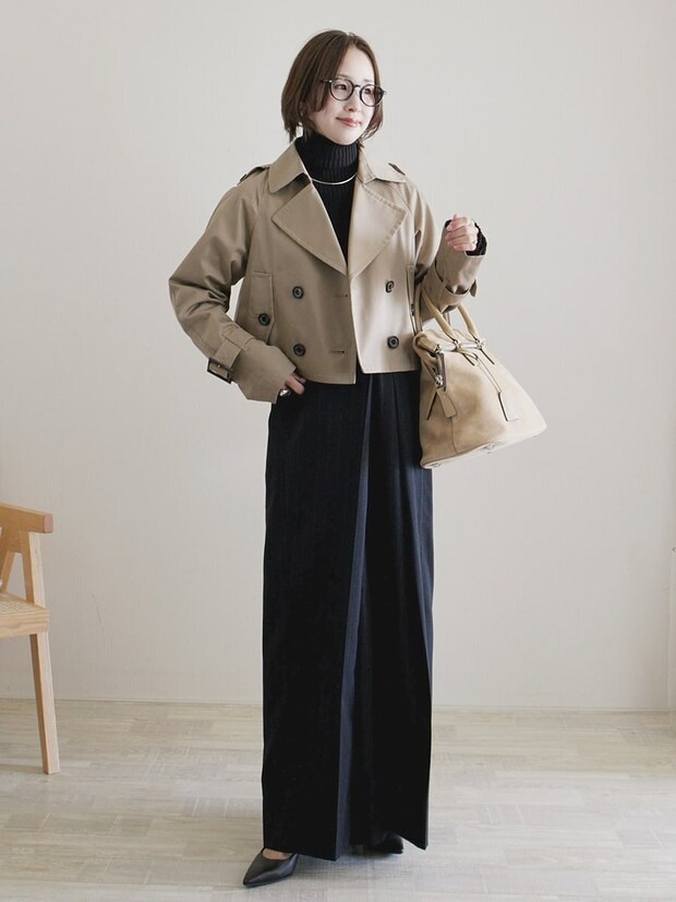 トレンチコートコーデ5