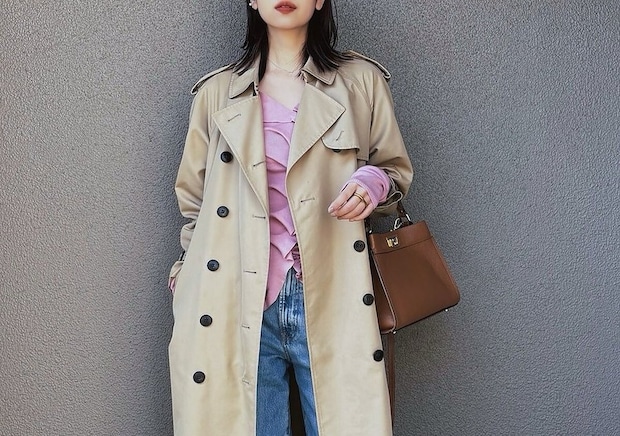 春の主役「トレンチコート」で知的に決める！大人のきれいめカジュアルコーデ5style