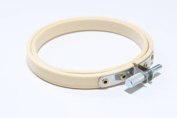 セリア　竹製刺しゅう枠