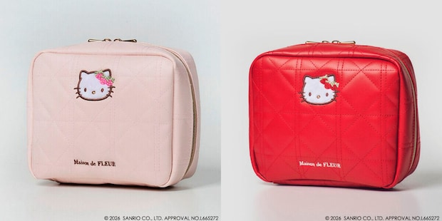 Maison de FLEUR×HELLO KITTY いちご宝物ケースBOOK