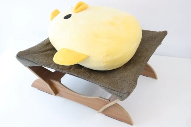 ダイソー 組立式ペット用ハンモック 使用例 ダイソー 組立式ペット用ハンモック 使用例