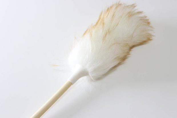 ふわふわダスター 竹ハンドル