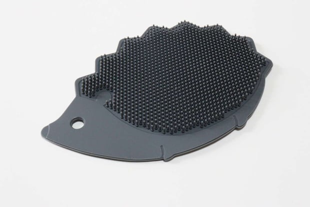 シリコーンキッチンブラシ（ハリネズミ、モノトーン）