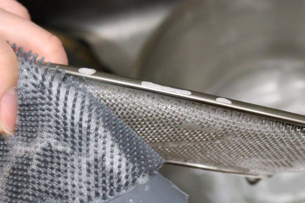 シリコーンキッチンブラシ(ハリネズミ、モノトーン) ザル洗浄 シリコーンキッチンブラシ(ハリネズミ、モノトーン) ザル洗浄