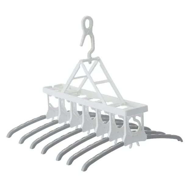 カインズ ワンタッチ7連スライドハンガー ホワイト カインズ ワンタッチ7連スライドハンガー ホワイト