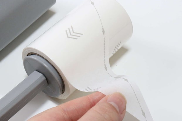 粘着テープクリーナー（90周紙付）　斜めカット