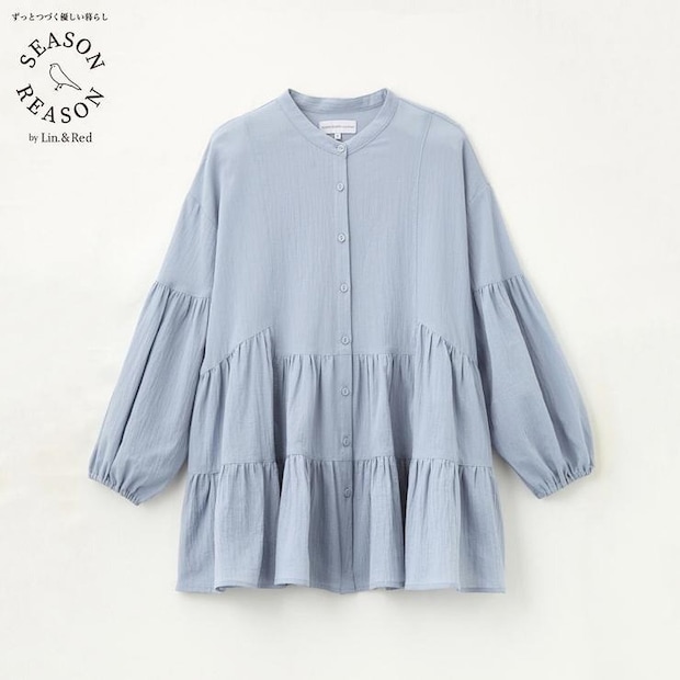 しまむらのチュニックブラウス（SEASON REASON）