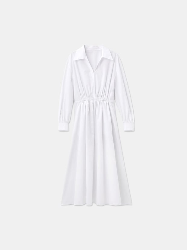 PLSTのタイプライターボリュームワンピース