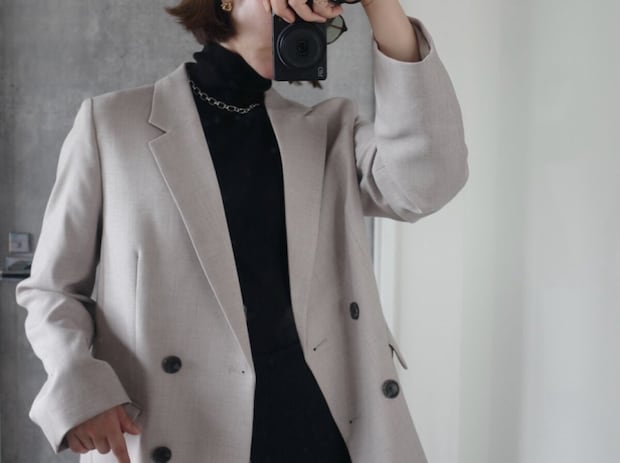 GUダブルブレストジャケット GUダブルブレストジャケット BEIGE