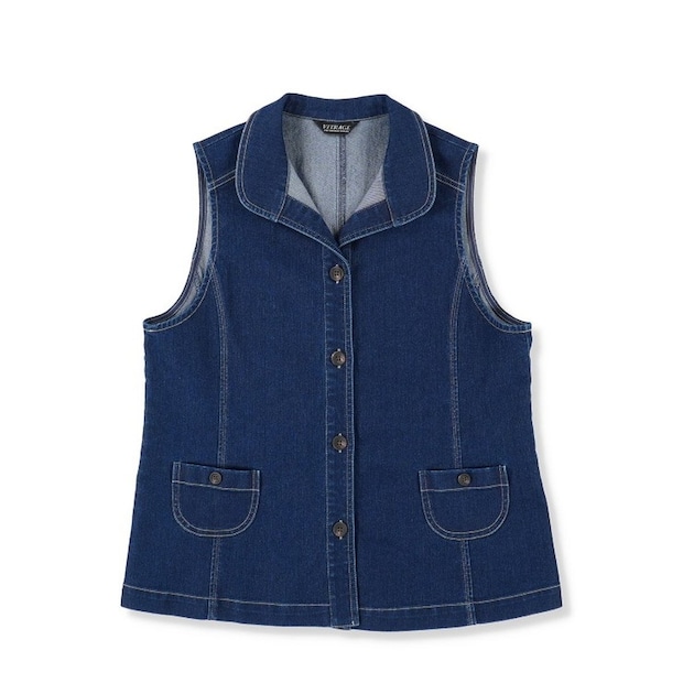 しまむら デニムベスト しまむらのデニムベスト