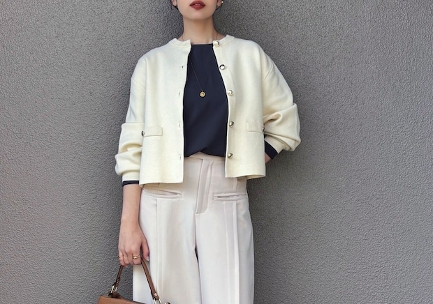 白パンツで爽やかに垢抜ける♡こう着れば膨張して見えない♡春のこなれスタイル5選