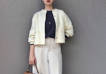 白パンツで爽やかに垢抜ける♡こう着れば膨張して見えない♡春のこなれスタイル5選