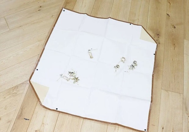 ダイソー　包んで簡単お片付け袋　使用方法