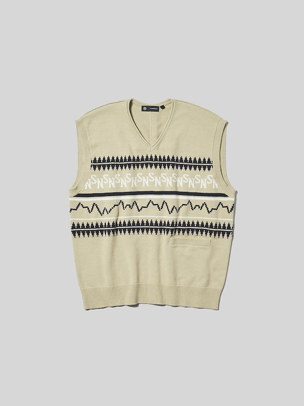 GU Vネックベスト UNDERCOVER GUのVネックベスト UNDERCOVER