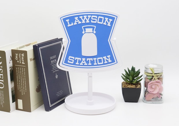 ローソン看板卓上ミラーインテリア