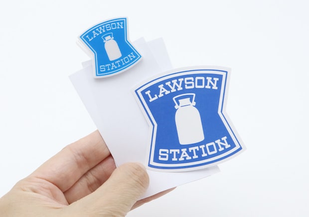 ローソン看板ステーショナリーセットクリップステッカー