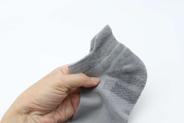 くるぶし丈 ダイソーサポートショートソックスくるぶし丈