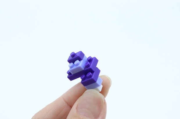 プチブロック(藤) パーツのサイズ感 プチブロック(藤) パーツのサイズ感