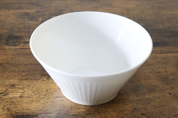 切立丼 15cm 白 デザイン 切立丼 15cm 白 デザイン