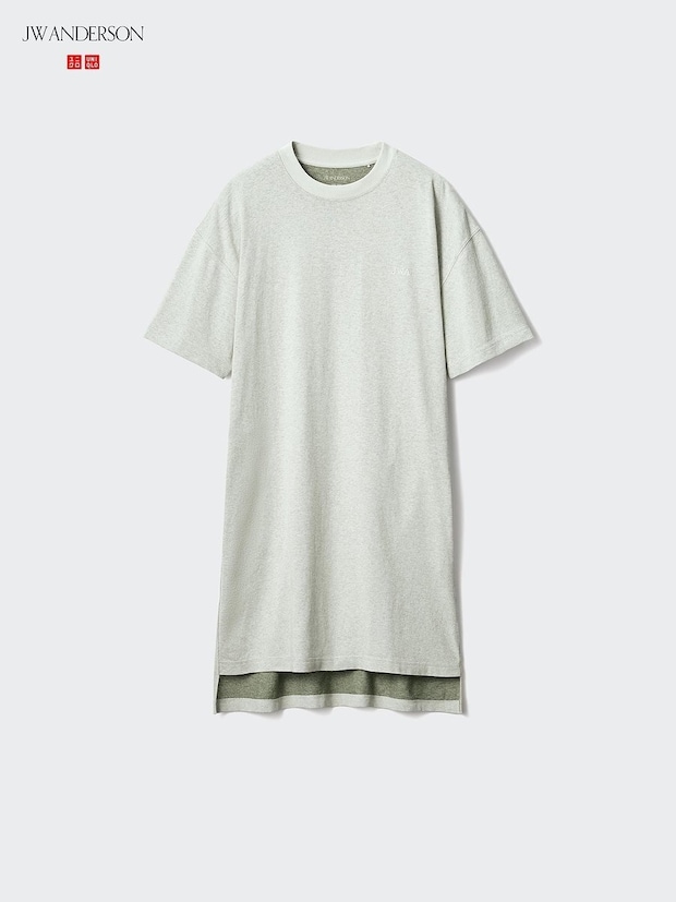 ユニクロ オーバーサイズバイカラーTワンピース ユニクロのオーバーサイズバイカラーTワンピース