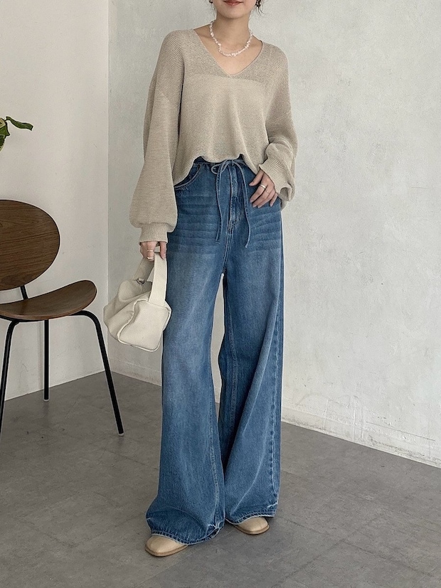 デニム コーデ デニムコーデ3