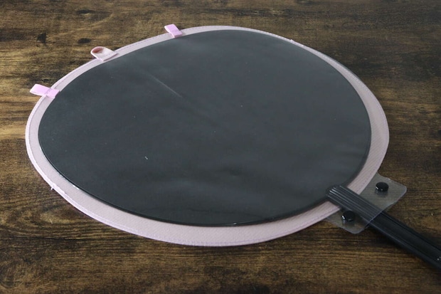 ハートうちわカバー（アソート3）　裏面