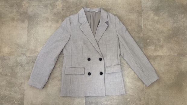 GUダブルブレストジャケット　BEIGE