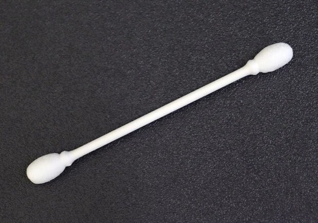 ダイソーのスゴふわっ綿棒 60本入のビジュアル