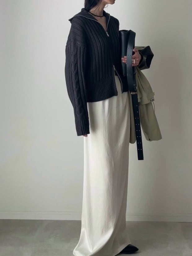 2026春大人女性おすすめモノトーンコーデ