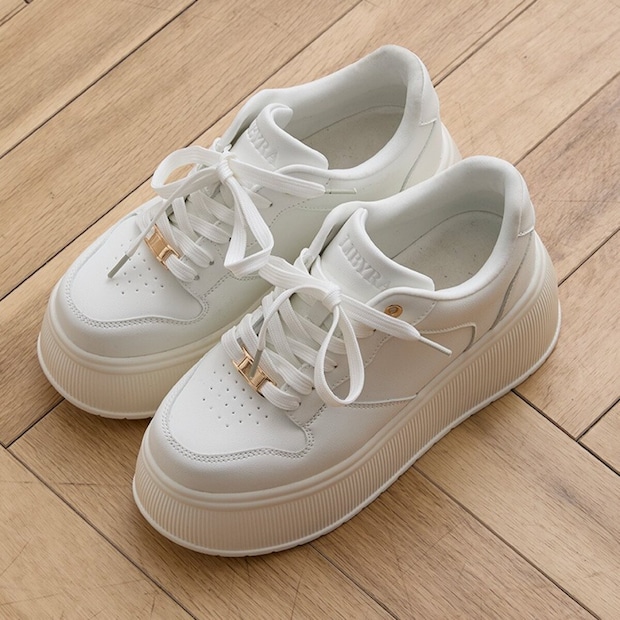 2026春大人女性おすすめしまむら厚底スニーカー