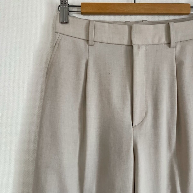 ユニクロタックワイドパンツ ユニクロタックワイドパンツ NATURAL