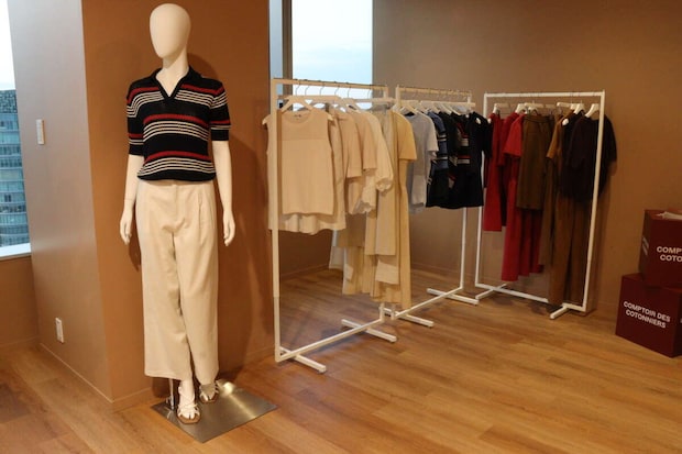 ユニクロ×コントワー・デ・コトニエ　コラボ　展示会