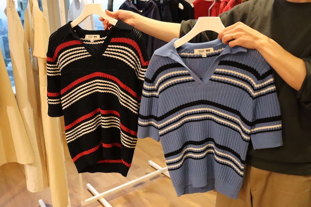 ユニクロ×コントワー・デ・コトニエ　スキッパーポロ