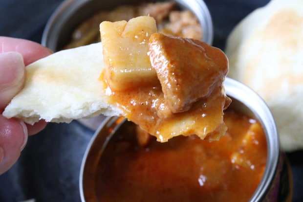 ツナマッサマンカレー 試食 ツナマッサマンカレー 試食