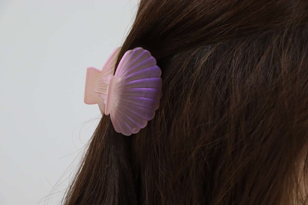 バンスクリップ(シャイニー、シェル) 使用例 バンスクリップ(シャイニー、シェル) 使用例