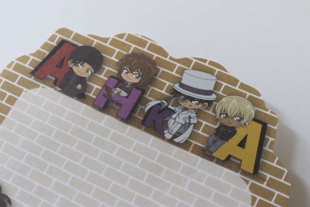 名探偵コナン　メモ帳　デザイン