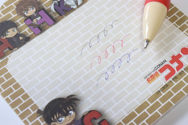 名探偵コナン　三色ボールペン　コナン　使用感