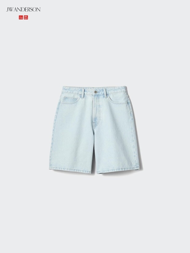 2026春ユニクロ大人女性おすすめコラボデニムハーフパンツ