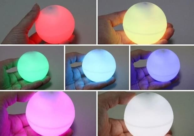 ダイソー　チェンジカラーボール　カラー