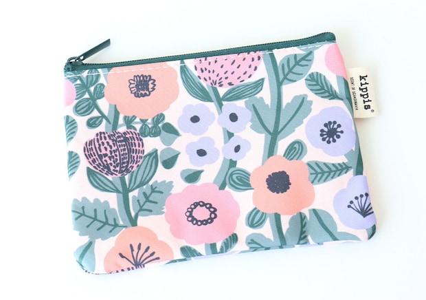 kippis花柄ティッシュポーチフラット