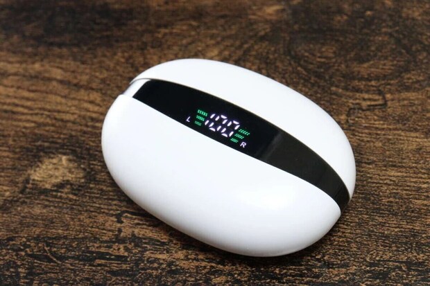 ダイソー 完全ワイヤレスイヤホン(残量表示付) 残量表示 ダイソー 完全ワイヤレスイヤホン(残量表示付) 残量表示